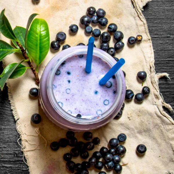 Creamy Drink Blueberry