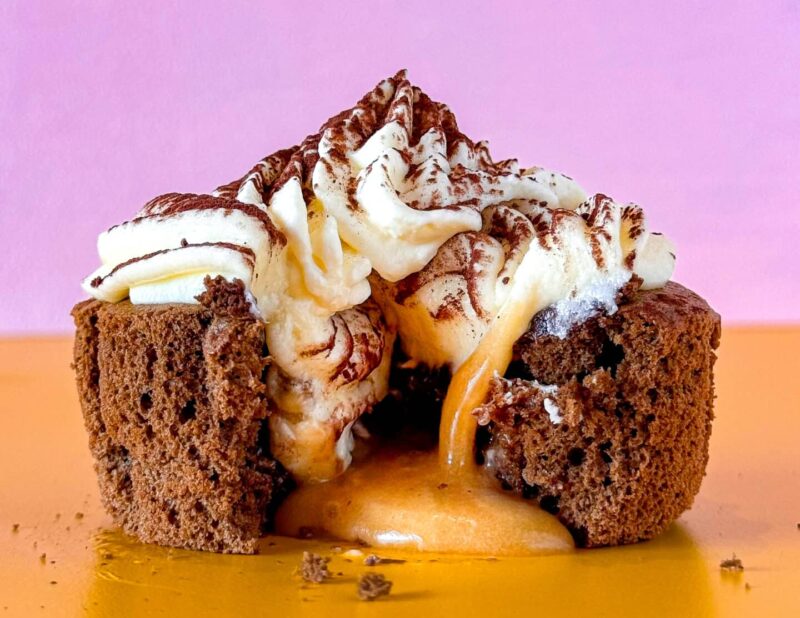 Tiramisu Caramel Cupcakes