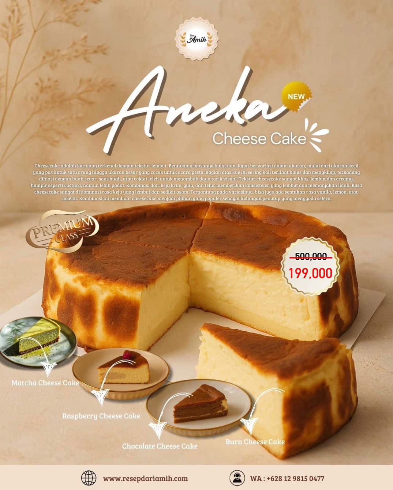 Burn Cheese Cake