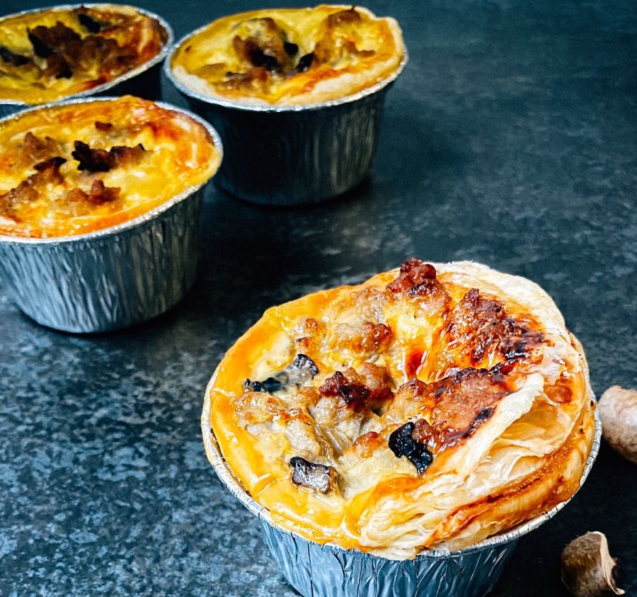Quiche Lorrain Ayam Jamur